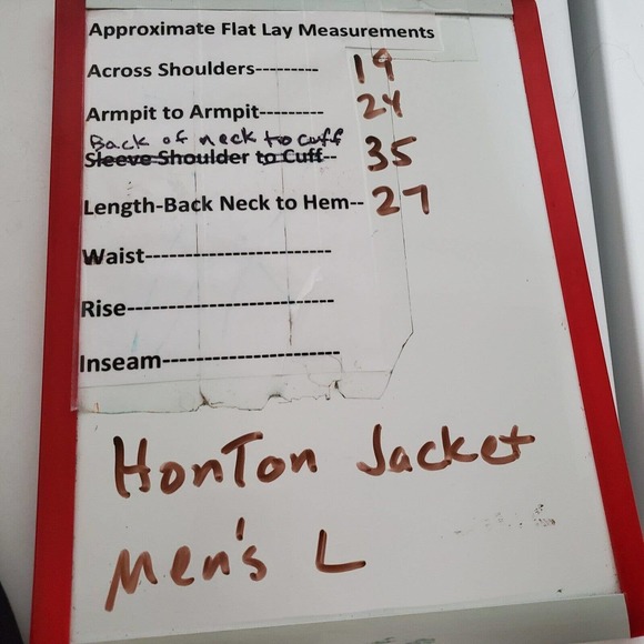 Han Ton Mens L Bomber Jacket Black Full Zip Insulated Quilted Flap Pockets - Picture 16 of 16